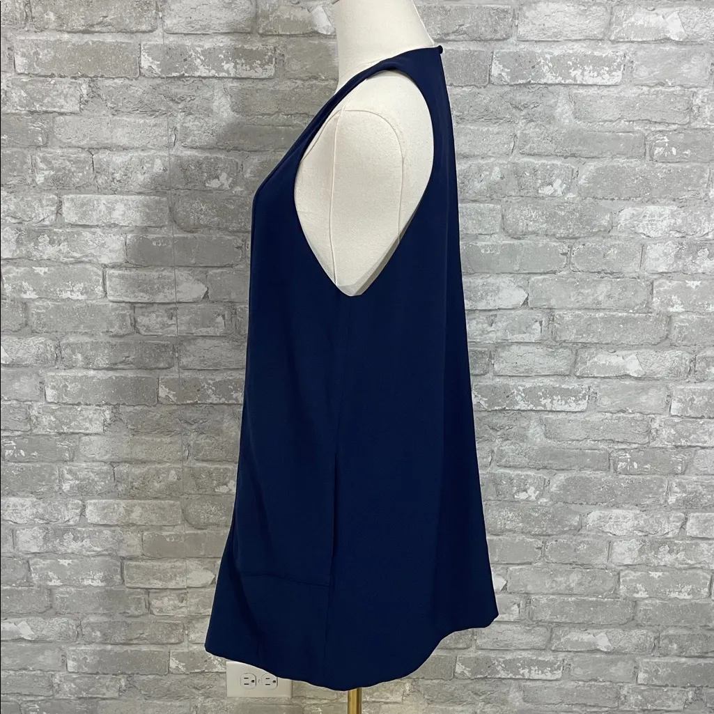 Finders Keepers Navy Blue Mini Dress - Image 5