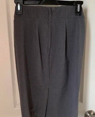 Gray Body Con Pencil Skirt Size 2 - Image 2