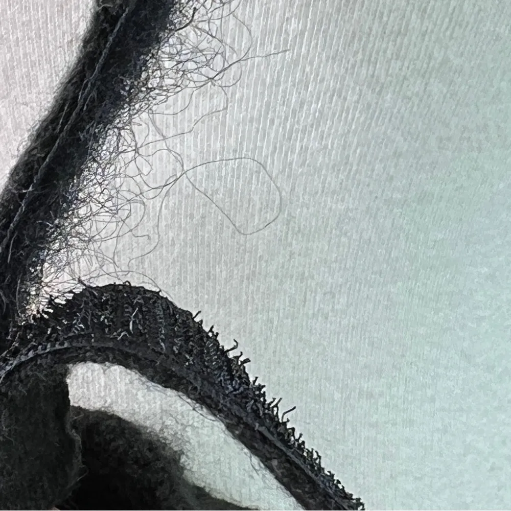 INC Black Knit Baseball Cap/Hat w/Vel-Cro Closure - Image 8