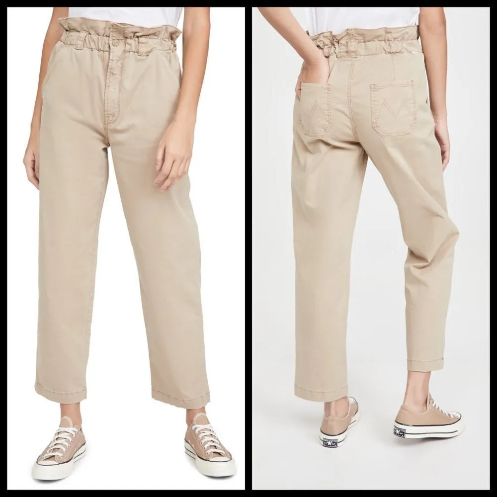 💕MOTHER💕 The Yoyo Ruffle Greaser ~ Killing Time Tan Size 26 - Image 3