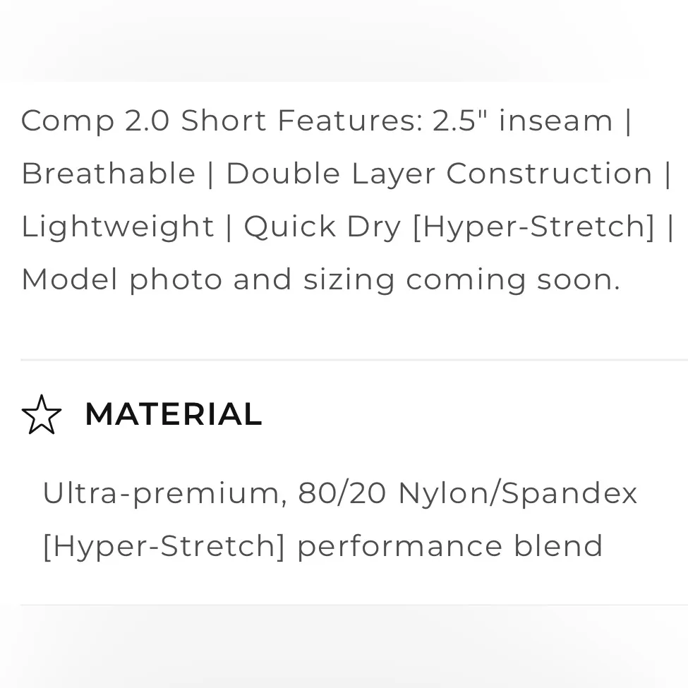 RARE The Barbell Cartel Comp Short 2.5” Blue and Beige Checker Print S - Image 5