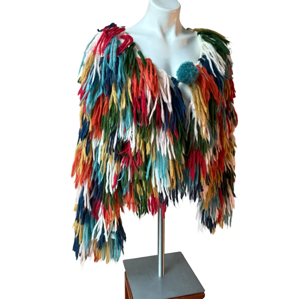 Andi Bagus  Cray - McCray Plush Shag Jacket, Sz S/M - Image 7