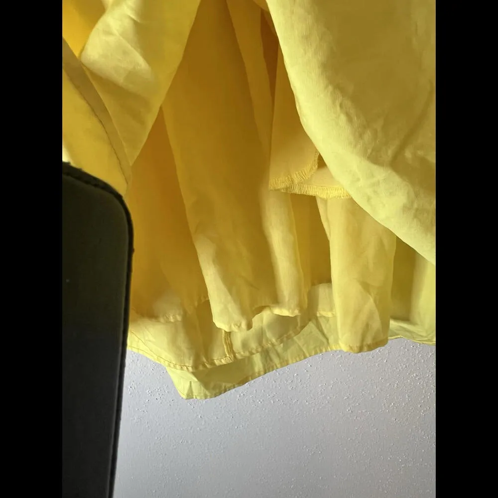 Poplin Cut-out Mini Dress Sz S - Image 5