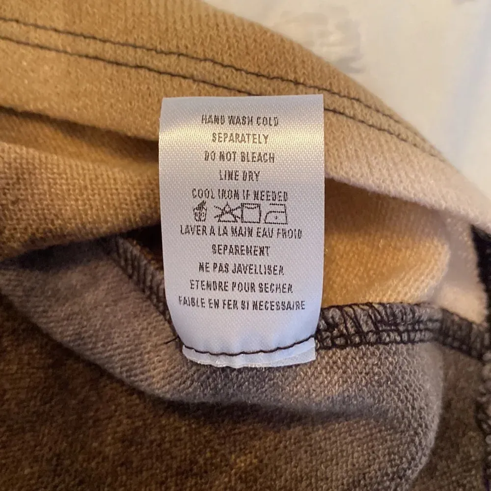 Everleigh Anthropologie Tie Dye Cowl Neck Sweater Size XS Brown - Image 6