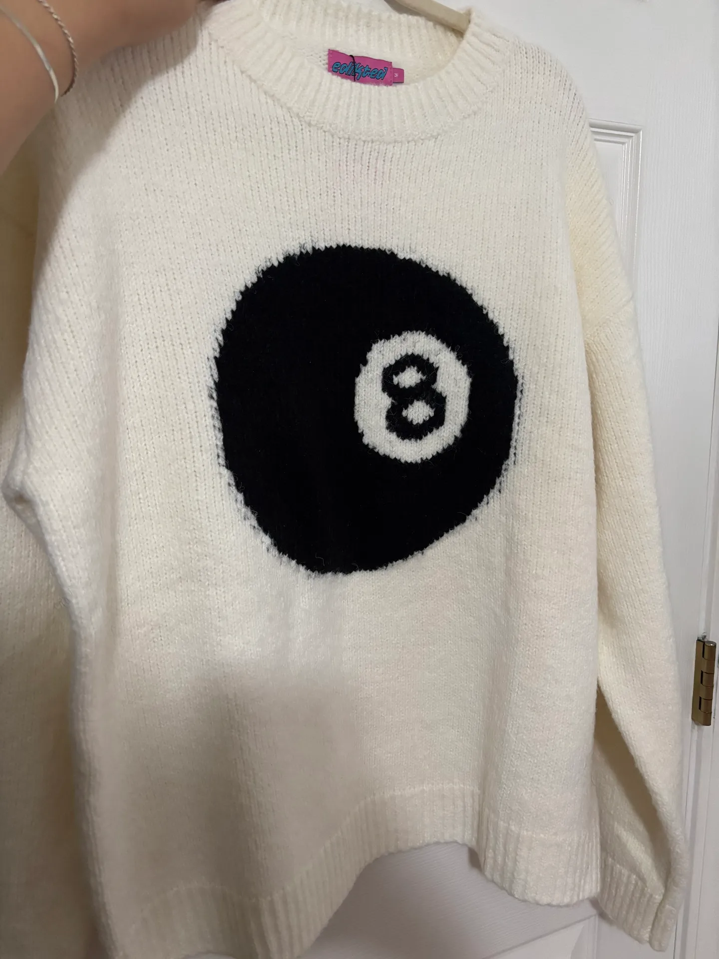 NWT Magic 8 Oversized Chunky Knit Sweater - Image 3