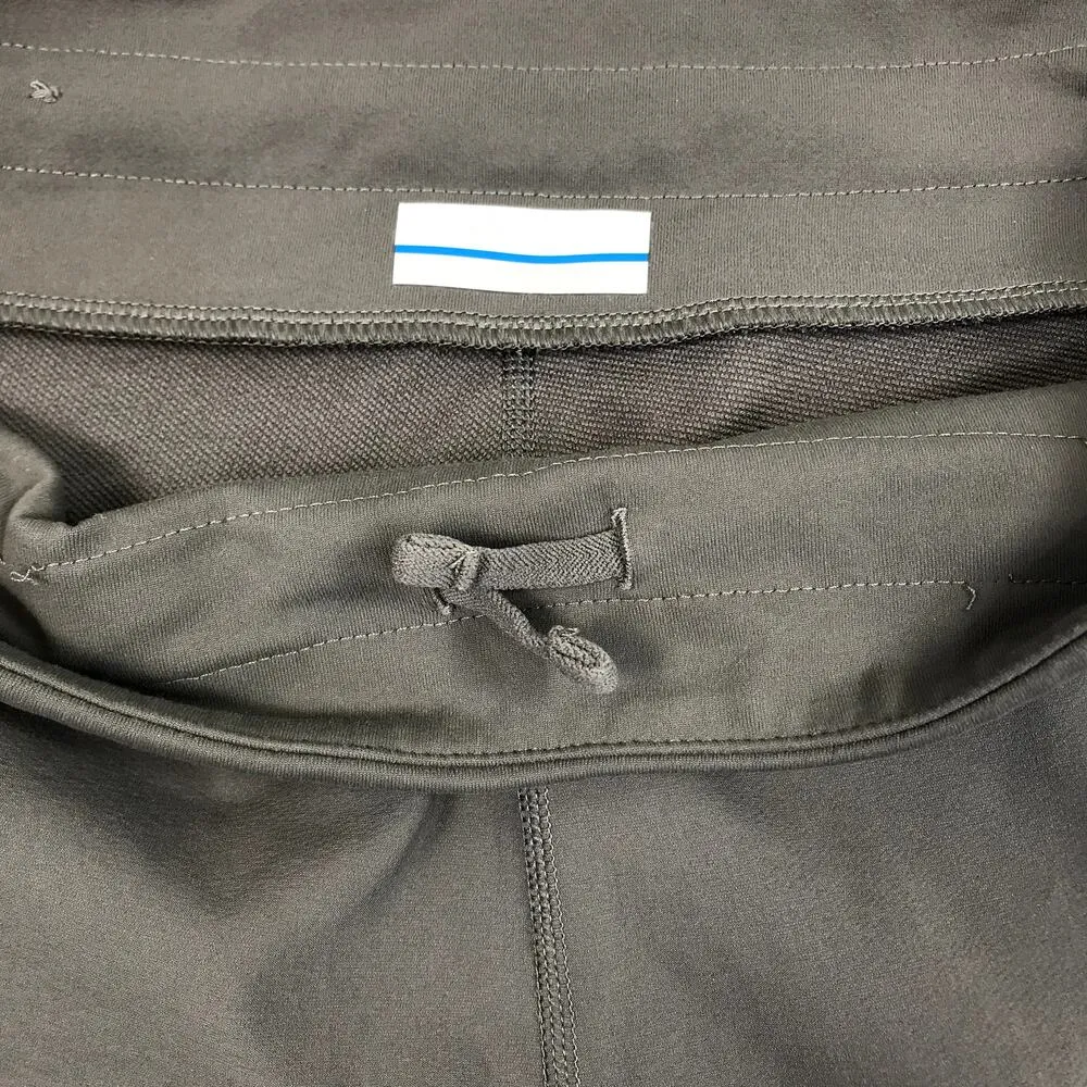 COLUMBIA Tidal PullOn Flex Shorts Women L Gray Stretch Zip Pocket Outdoor Travel - Image 8