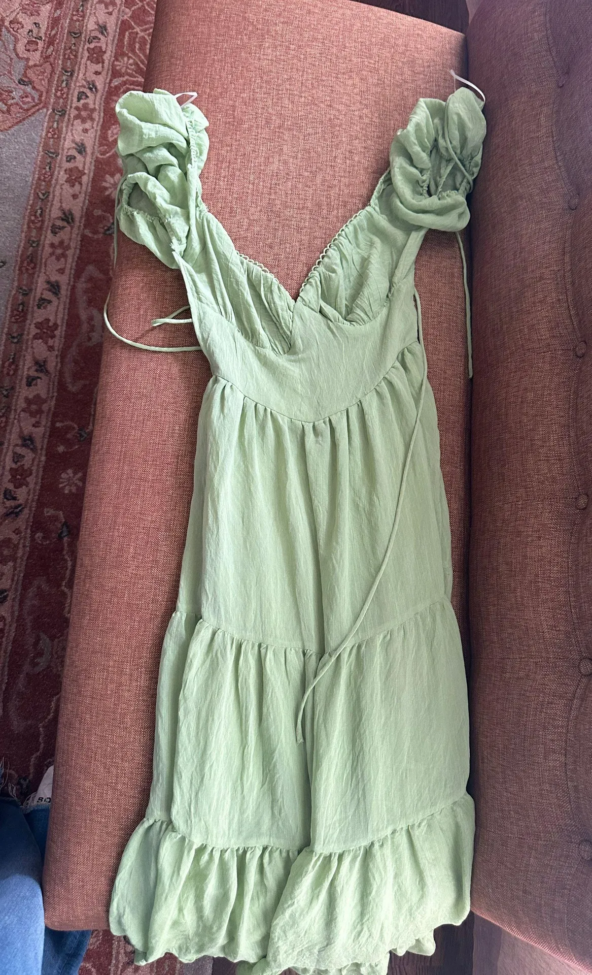 Danny Midi Dress Green - Image 4