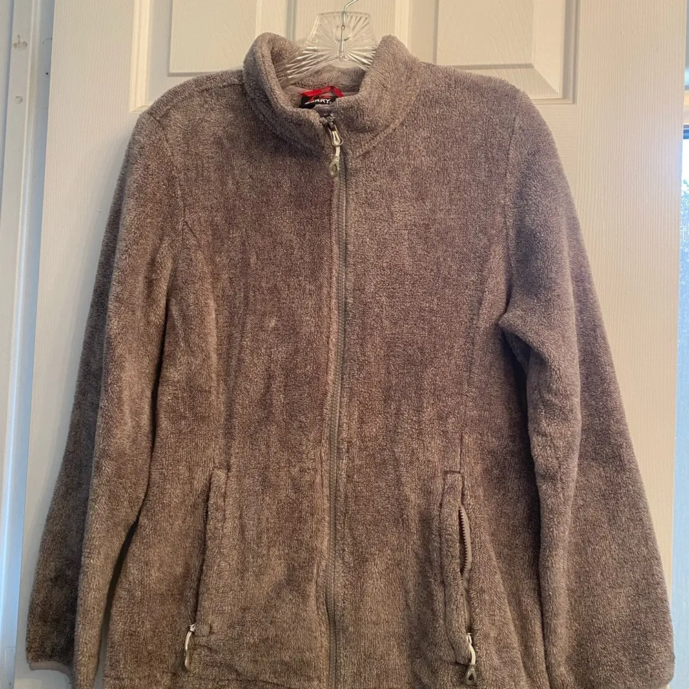 Gerry Weber Brown Teddy Jacket L Tan Size undefined - Image 9