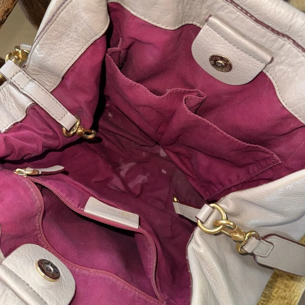 Marc Jacobs Classic Q Fran Rootbeer Leather Tote 100% Cow Leather - Image 6