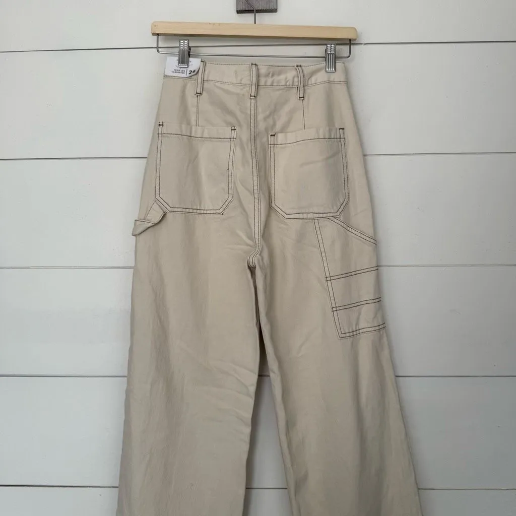 PacSun  Women’s 26 Wide Leg Carpenter Jeans New - Image 3