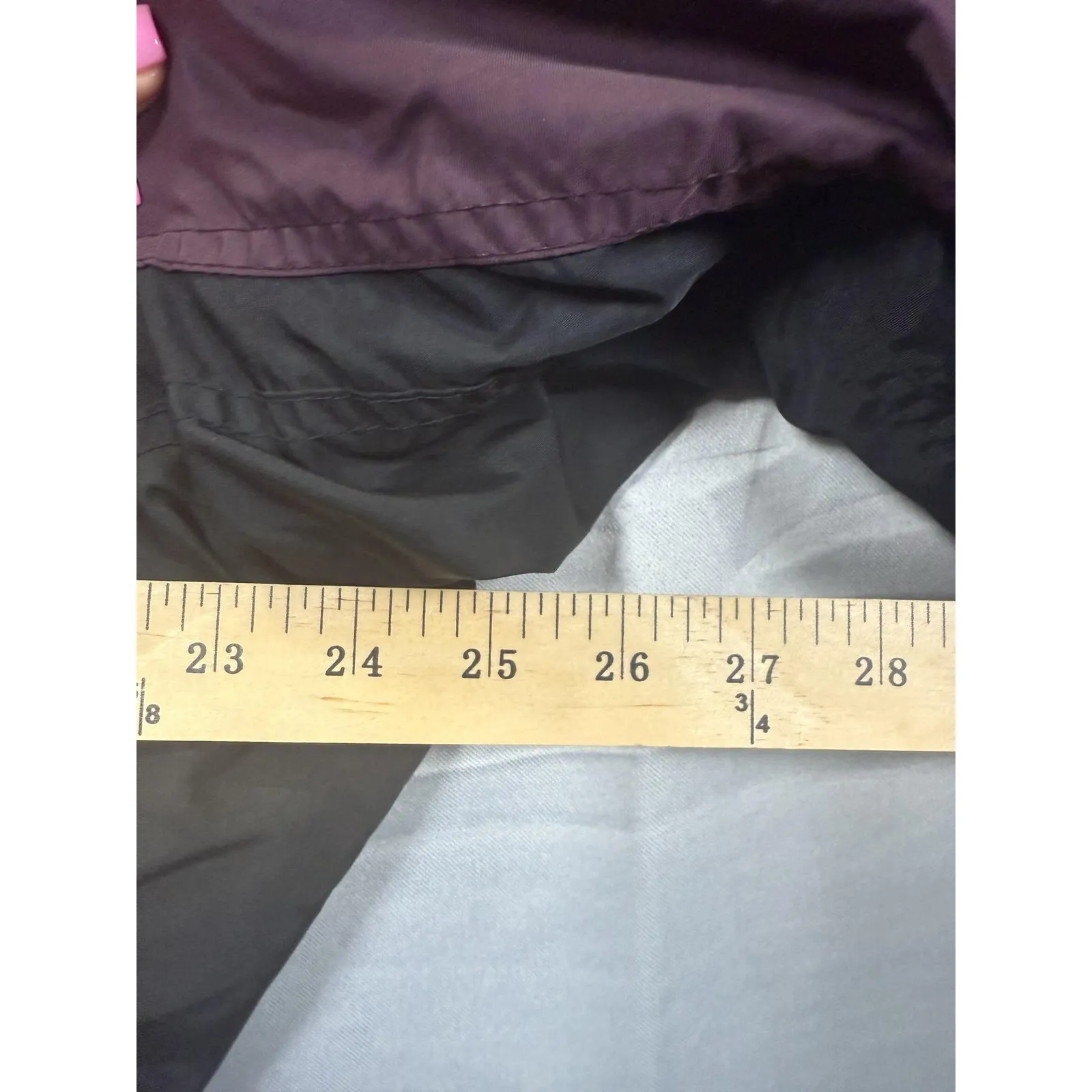 Vintage Columbia Jacket Womens Medium Purple Bugaboo 2-in-1 Fleece Liner USA 90s - Image 11