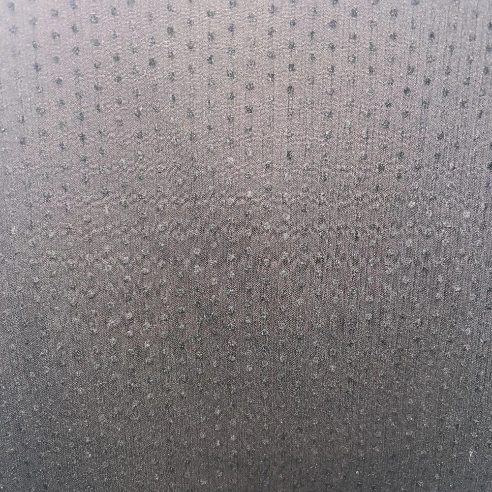 Black Swiss‎ Dot Sheer Cap Sleeve Blouse Evening Party Top XS Banana Republic - Image 2