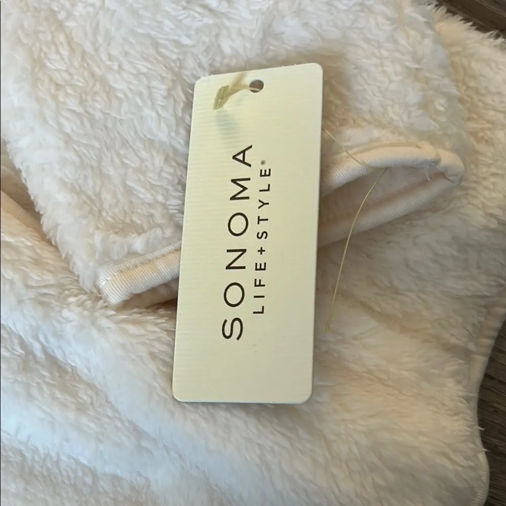 Sonoma Plush Ivory Fleece Jacket - Image 2