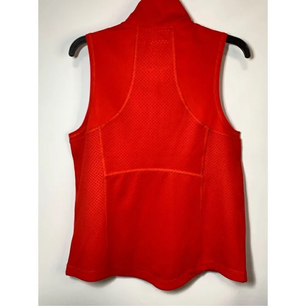 Tommy Hilfiger Sport Red Mesh Vest Size Large - Image 5