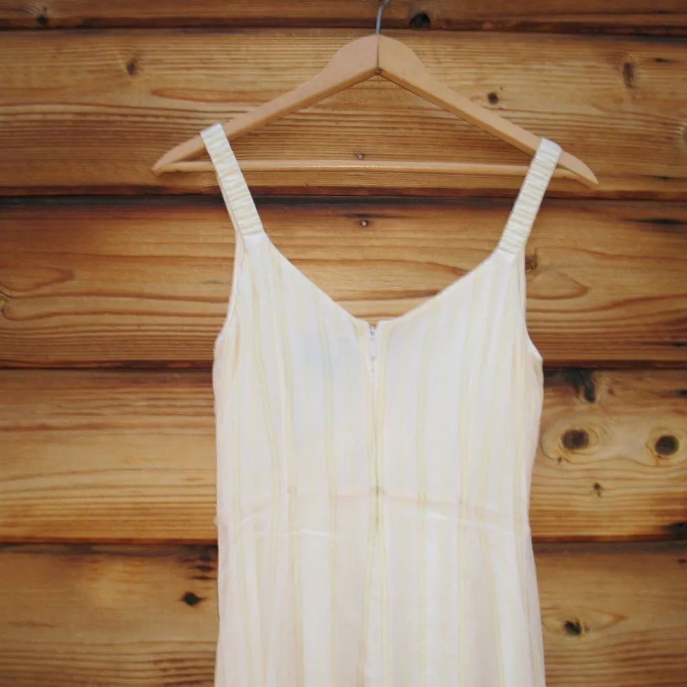 Yellow Silk Dress  - Image 10