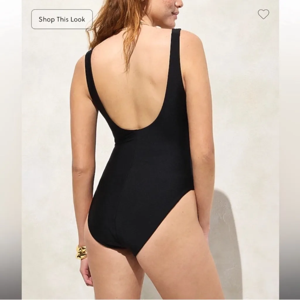 J.Crew Claudia one-piece in Classic Sculpt™ - Image 2