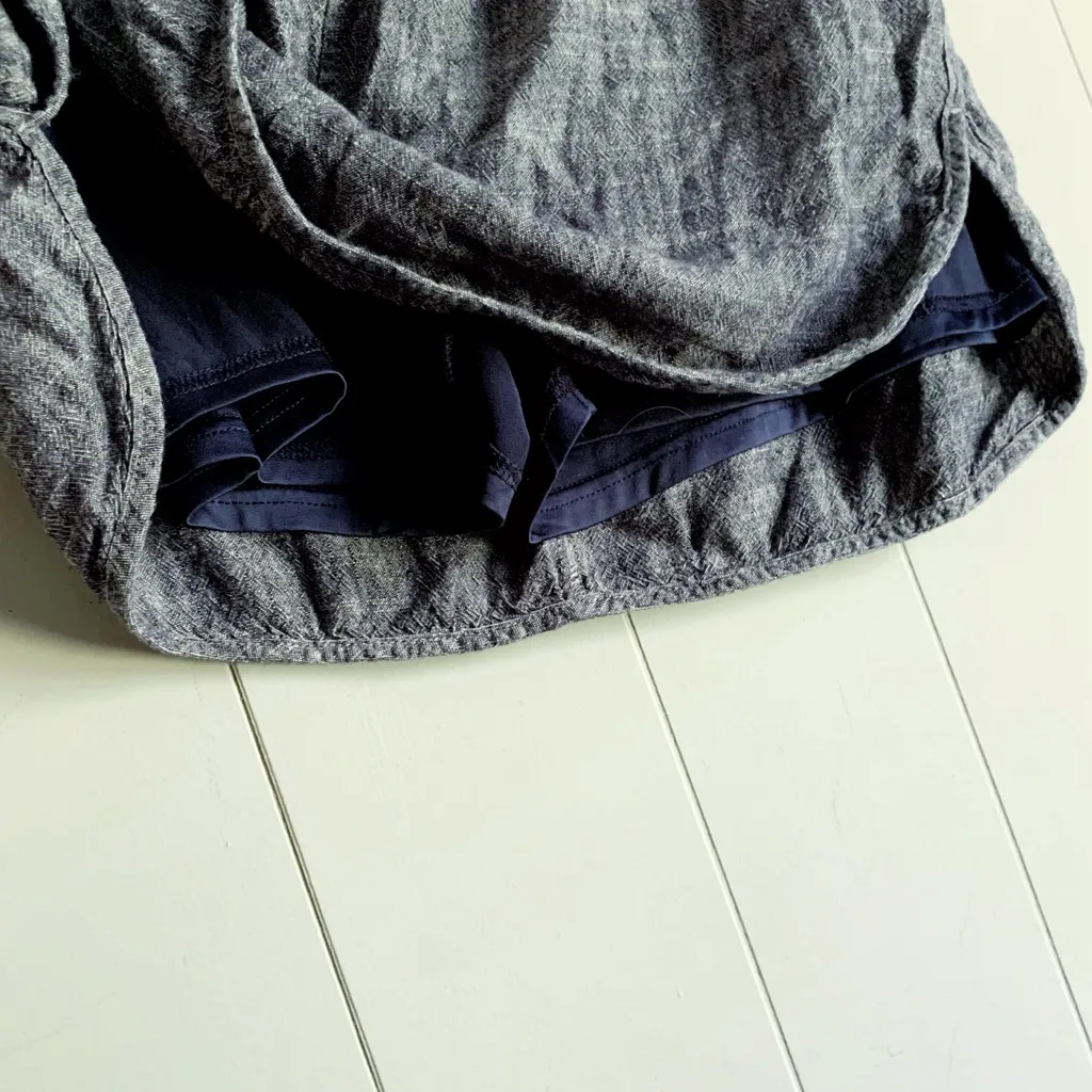 Royalty for Me LA Linen Pull on Casual Skort Size L - Image 3