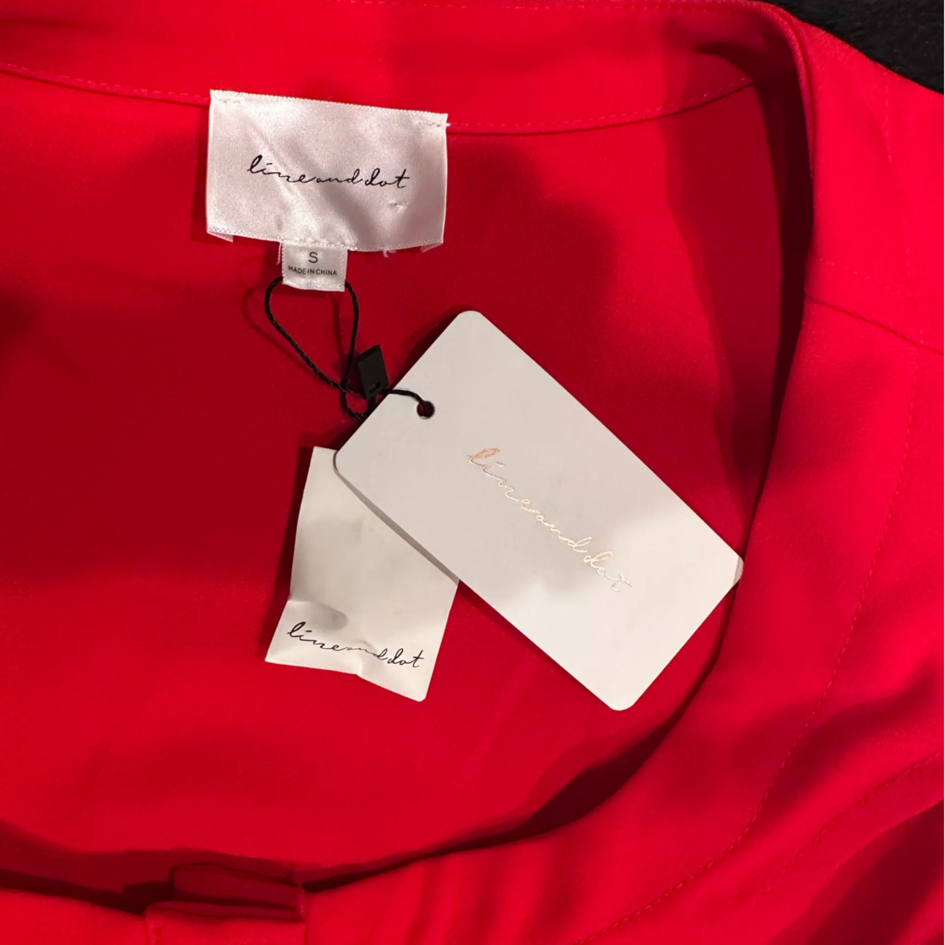 NWT line and dot - Phillipa Mini Dress in Scarlet size 2 - Image 5