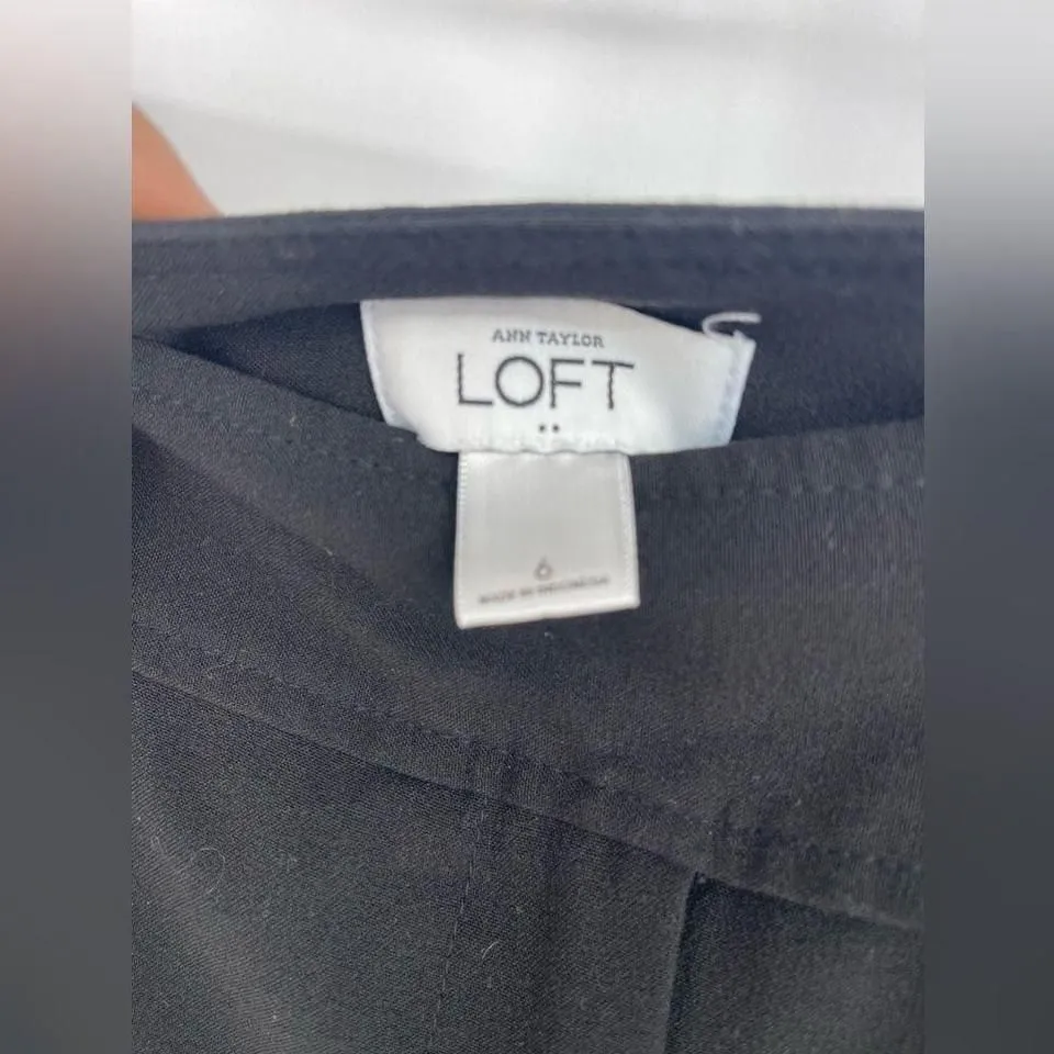 Ann Taylor loft black‎ dress pants size 6 - Image 3