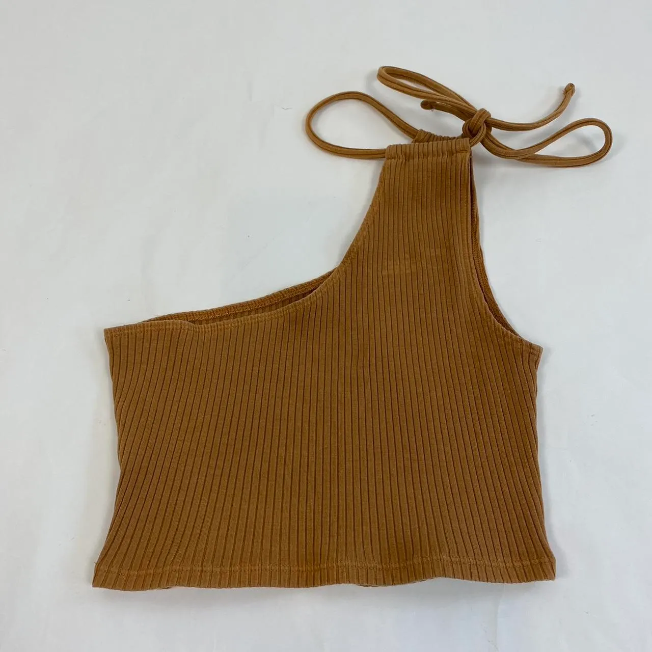 Aerie Ribbed One Shoulder Crop Top - Image 6
