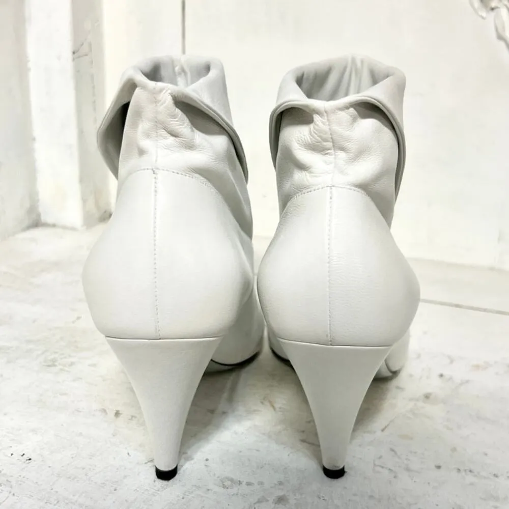 Givenchy Bottine Show 80 Foldable Ankle Fashion Bootie White Women's 39 / 8.5 - Image 8