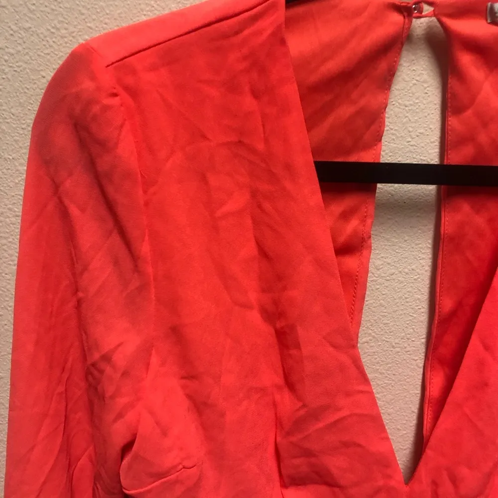 Deep Cut Neon Romper - Image 3