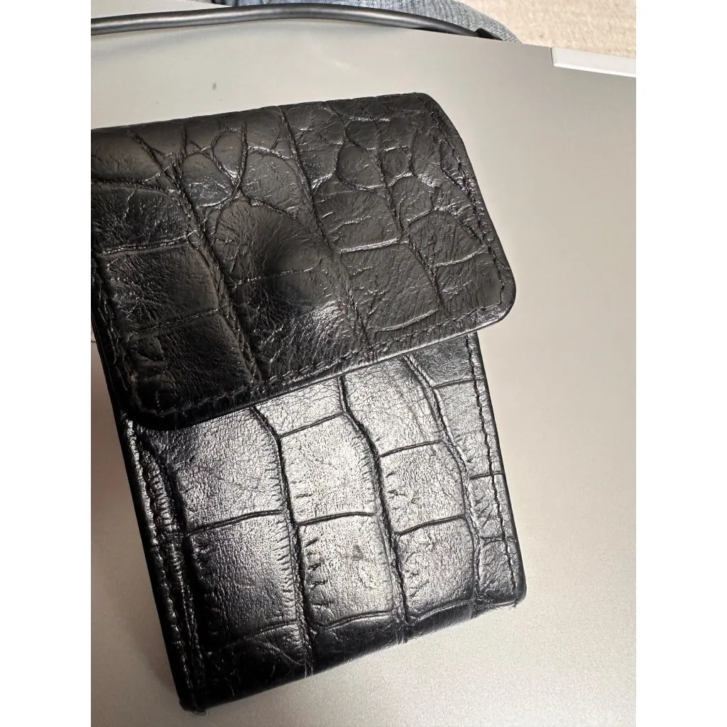 Carlos Falchi Black Croc - Image 3