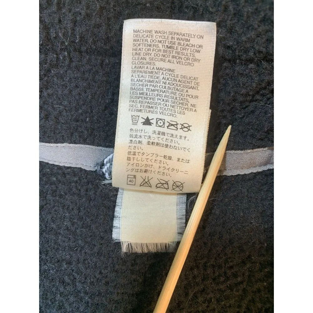 Sweater Women Medium Black TKA 200 Light Fleece Minimalist Hiking - Image 6