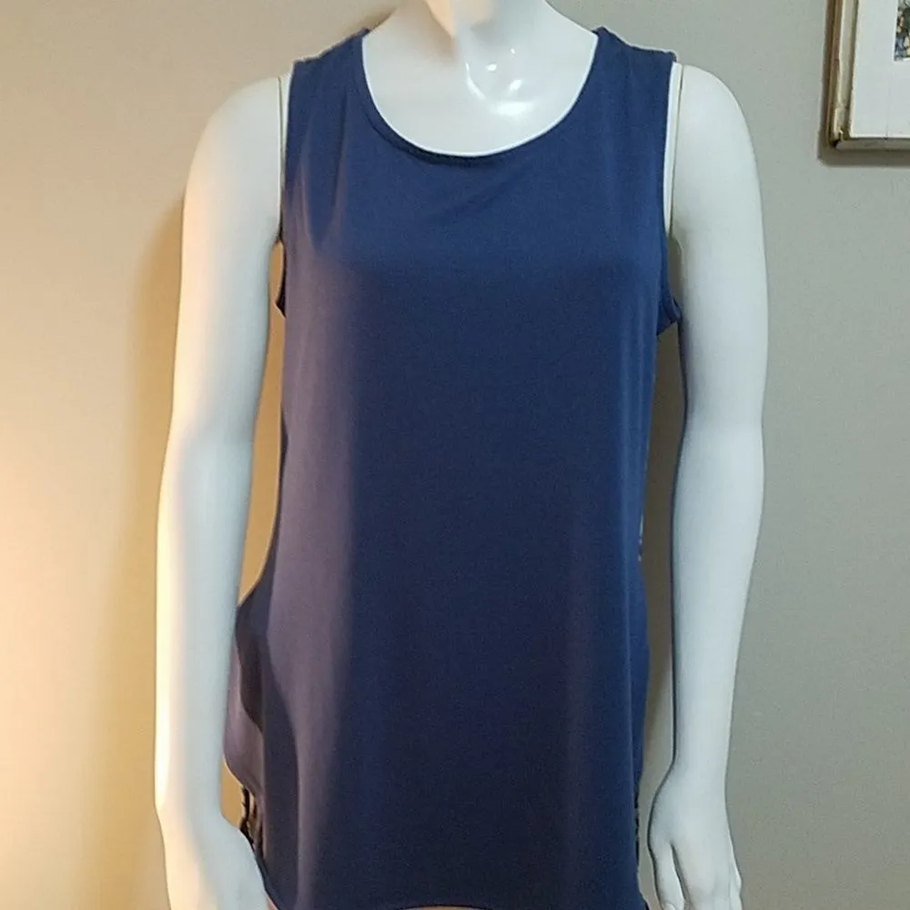 Tangerine Blue Tank Top (Small) - Image 2