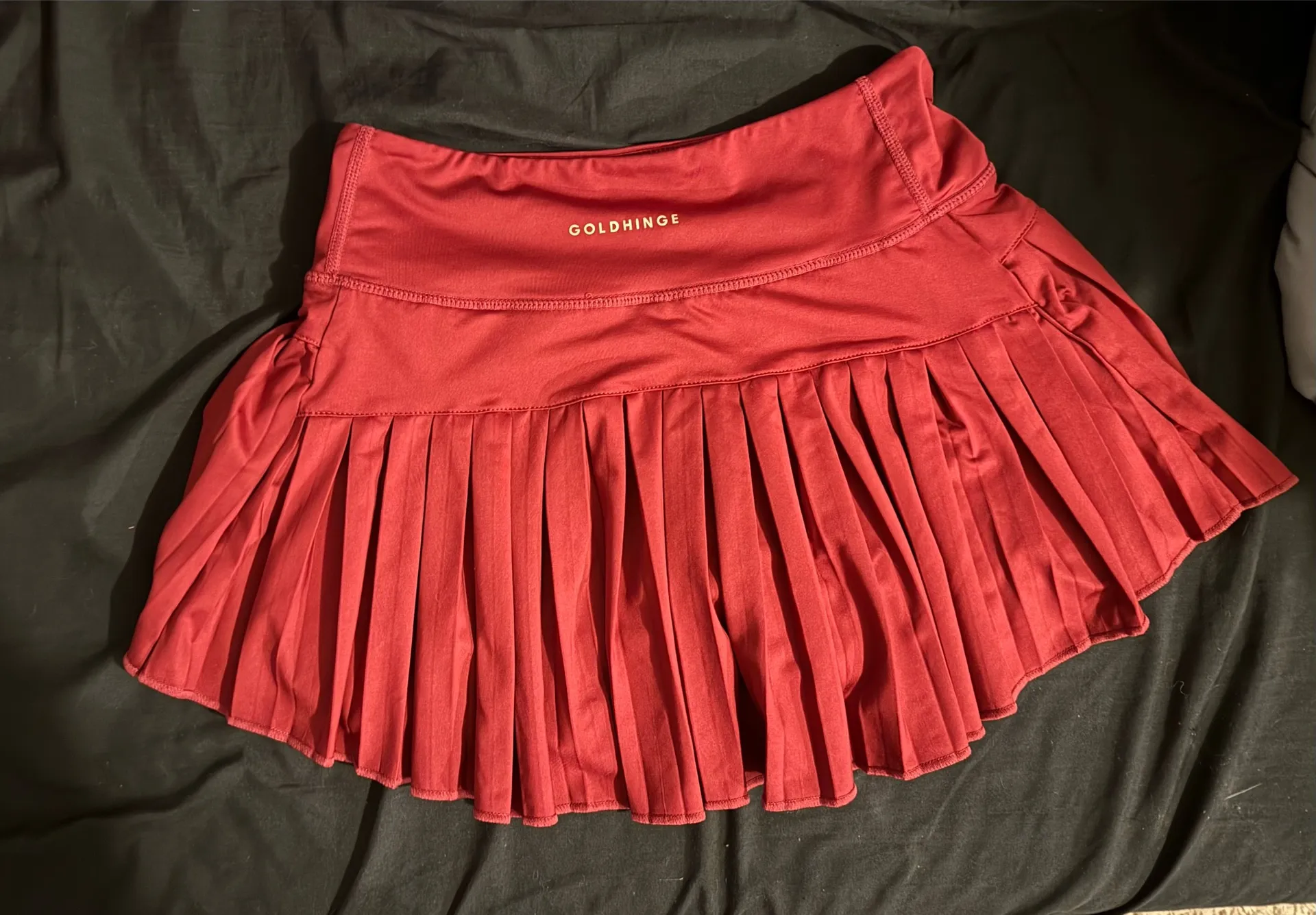 Red Gold Hinge Skirt  - Image 3