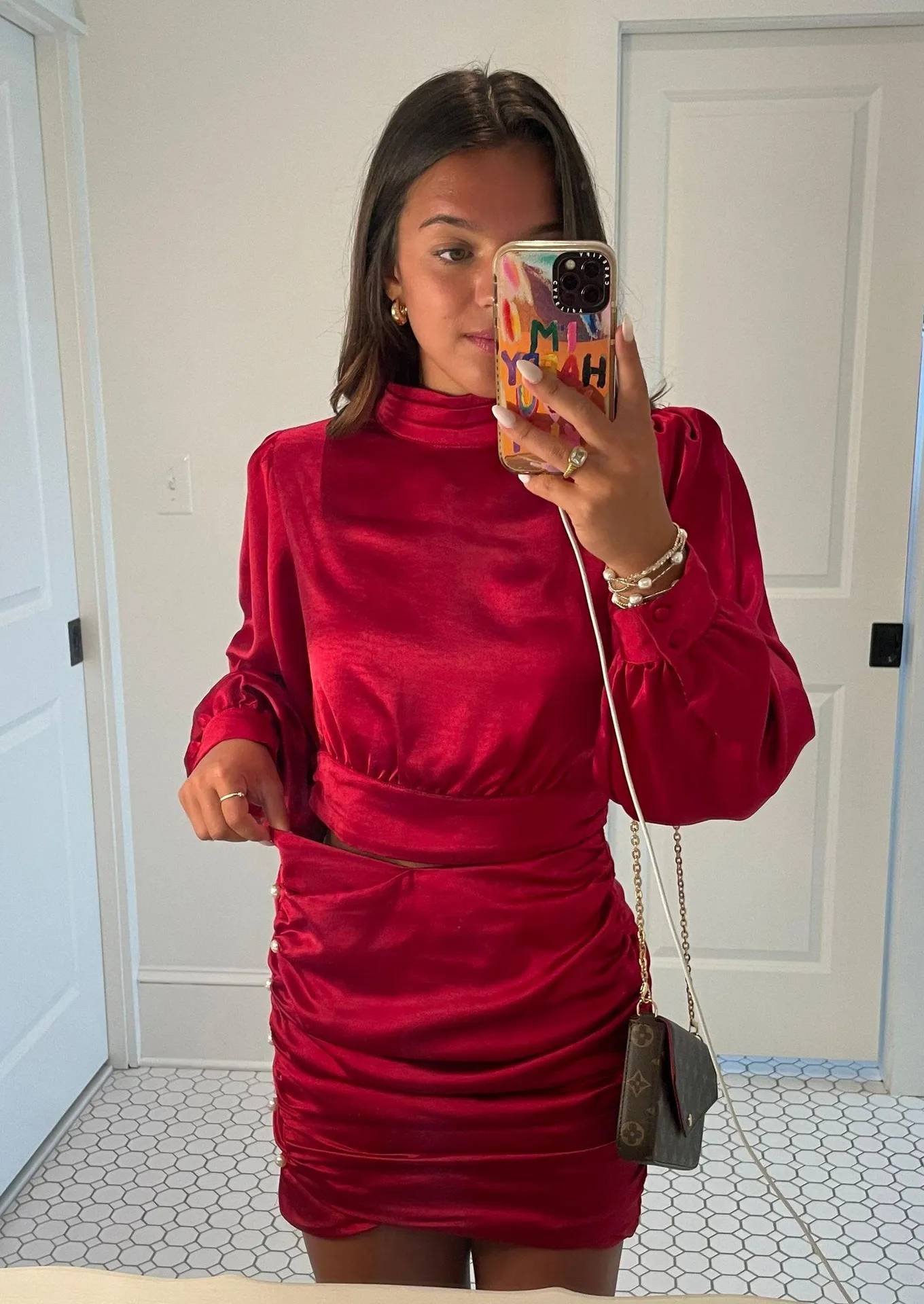 Red Two Piece Set - Image 4