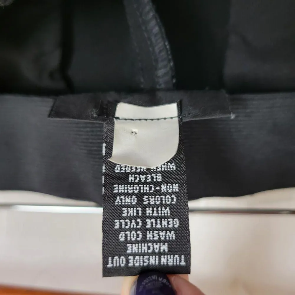 Alfani Womens Pants Size 8 Black Gray Metallic Snakeskin Print Skinny Stretch - Image 11