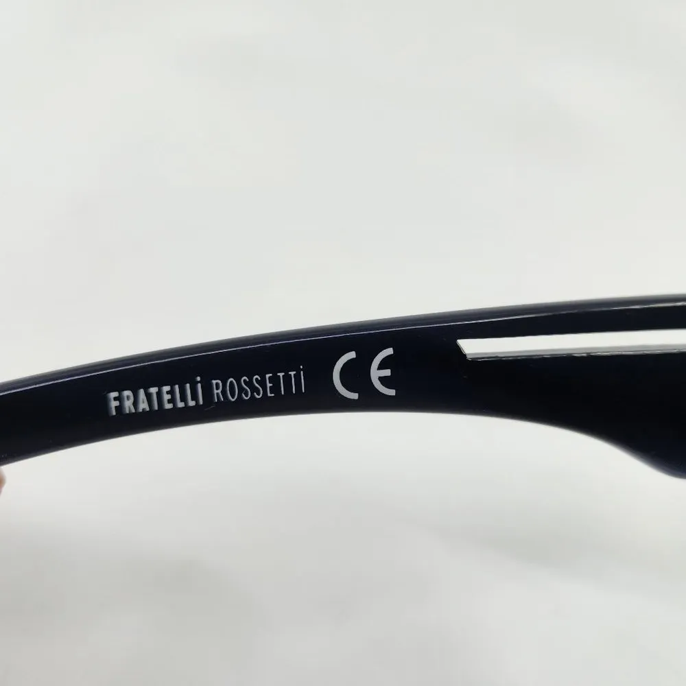 FRATELLi ROSETTi Style 4327 Italian Black Acetate Sunglasses Gradient - Image 15