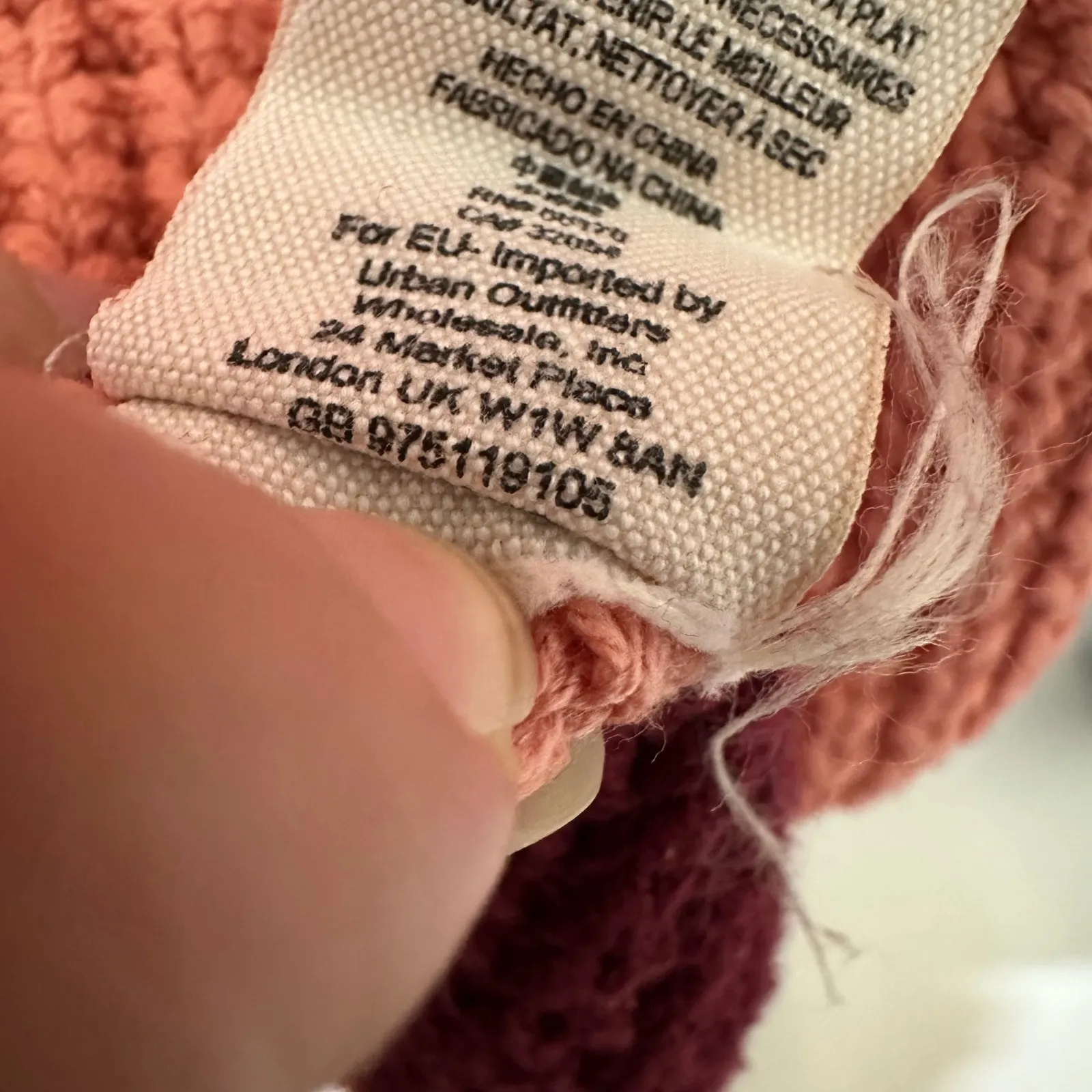 FREE PEOPLE | Oversized Colorblock Waffle Knit Cowl Neck Turtleneck Sweater, S - Image 9