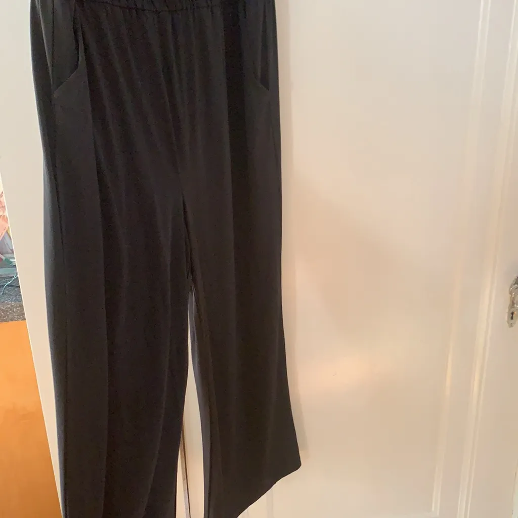 G.I.L.I black off the shoulder black jumpsuit Size 1X - Image 4