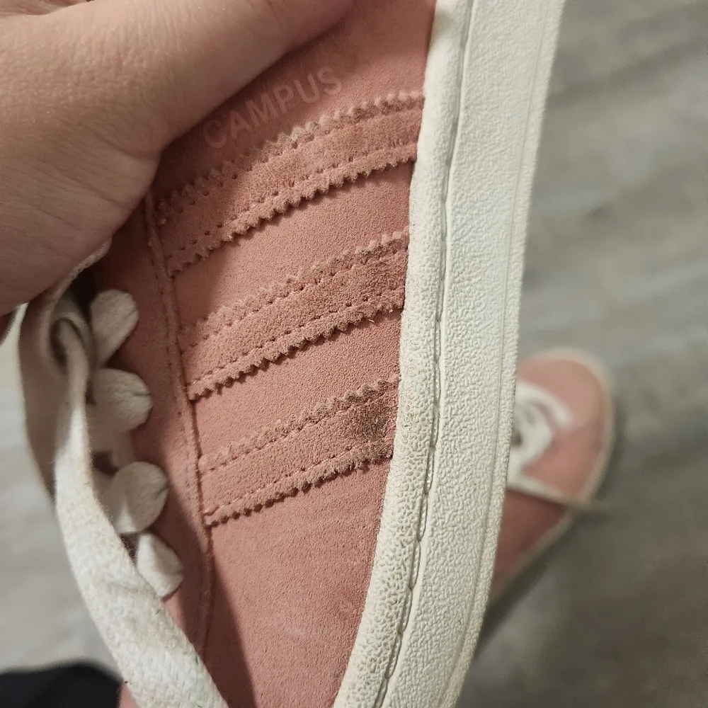 Adidas Pink Campus Sneakers Size 7 - Image 12