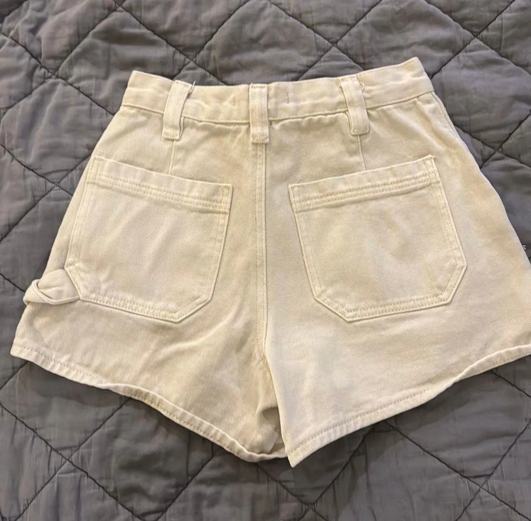 High Waisted Workwear Shorts - Image 2