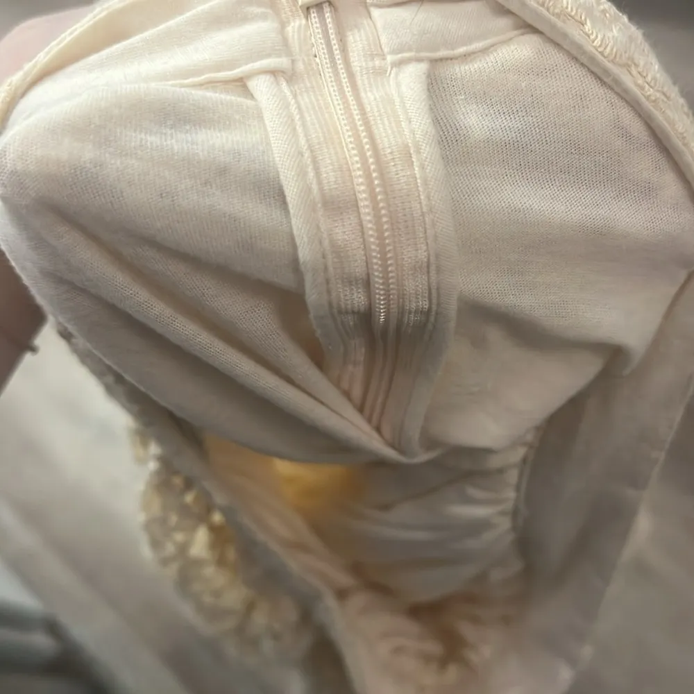 Forever 21 White Ivory Floral Lace mini Skirt - Image 5