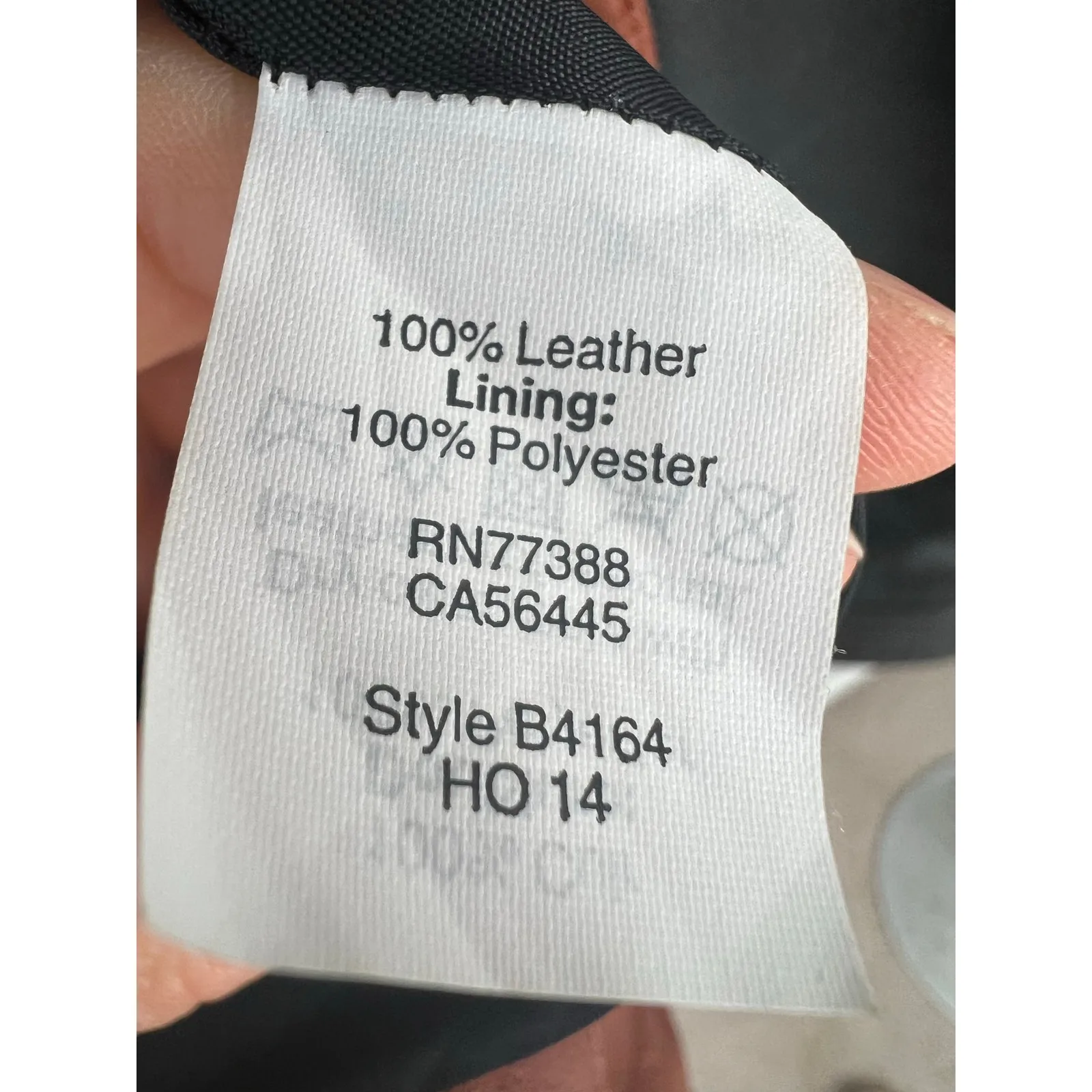 Madewell Colorblock Quilted Backroad Moto Leather Jacket Black Burnt Orange XS - Image 8