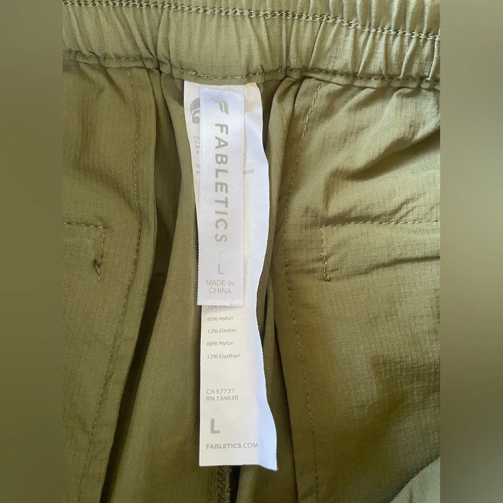 Fabletics Olive Wide Leg Cargo Pants - Image 11