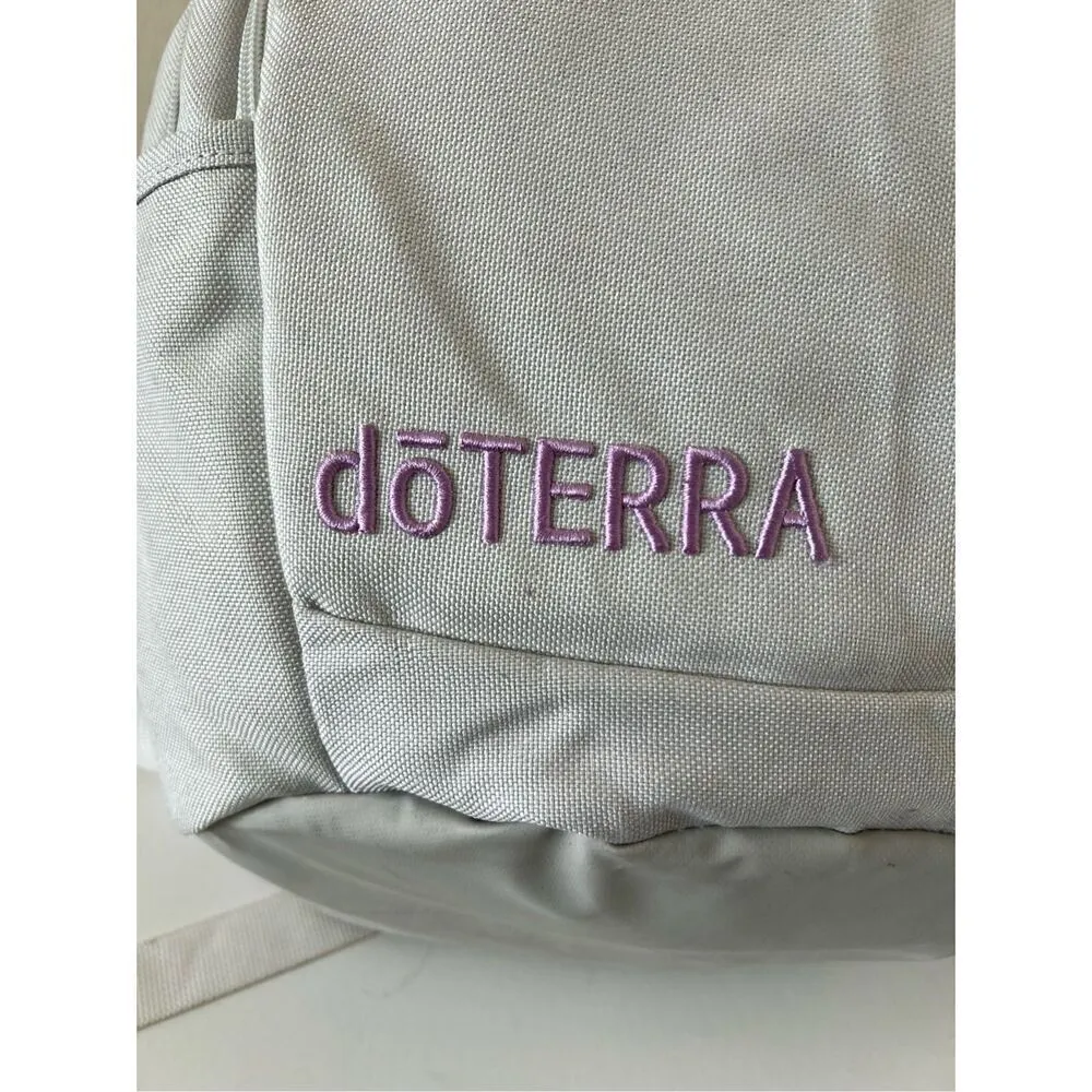 doTERRA CONVENTION BACKPACK Beige/White Purple Computer Essential Oils Business Pink - Image 2