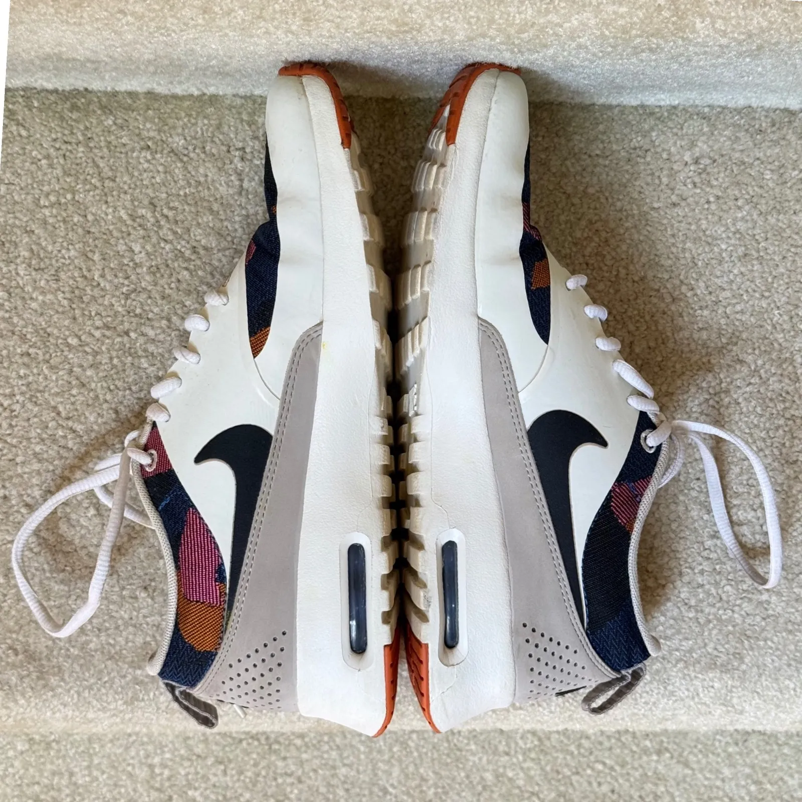 Nike Air Max Thea Women's Sneakers Athletic Shoes White Multi Color Size 7 - Image 5