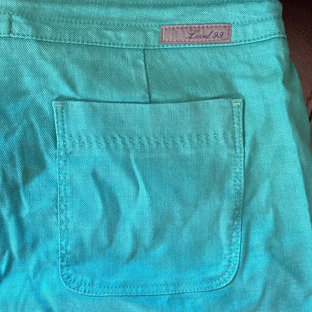 Level 99 Linen Shorts Size 29 - Image 5