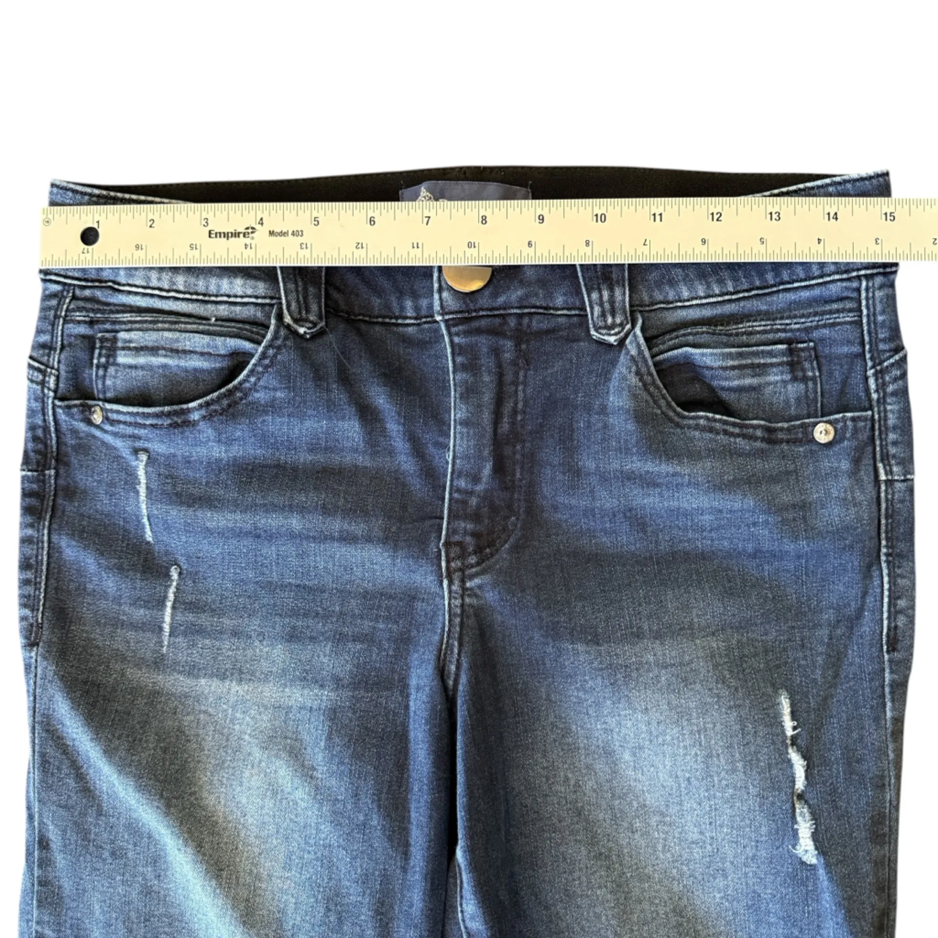 Democracy “Ab”solution Ankle Skimmer Denim Skinny Jeans Women’s Size 10 - Image 9