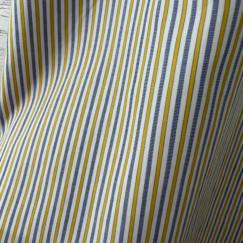 Prose & Poetry Striped Button Tank Top Size S - Image 3