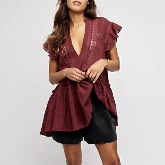 Free People Baby Blues Tunic in Lovebird - Image 2