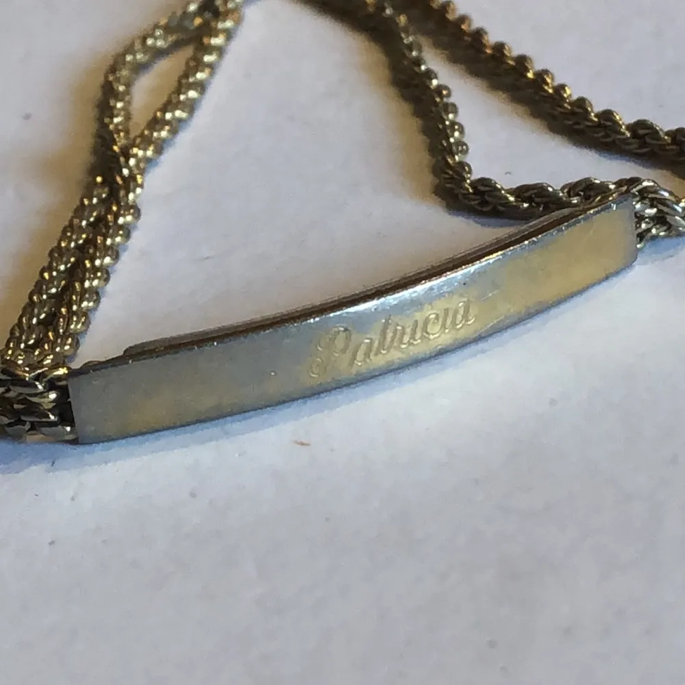 Speidel Patricia Name Engraved With Love ‘94 Rope Chain Bracelet - Image 9