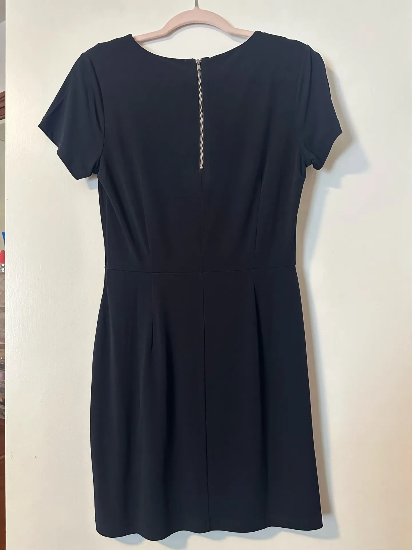 Black Short Sleeve Dress - Image 3