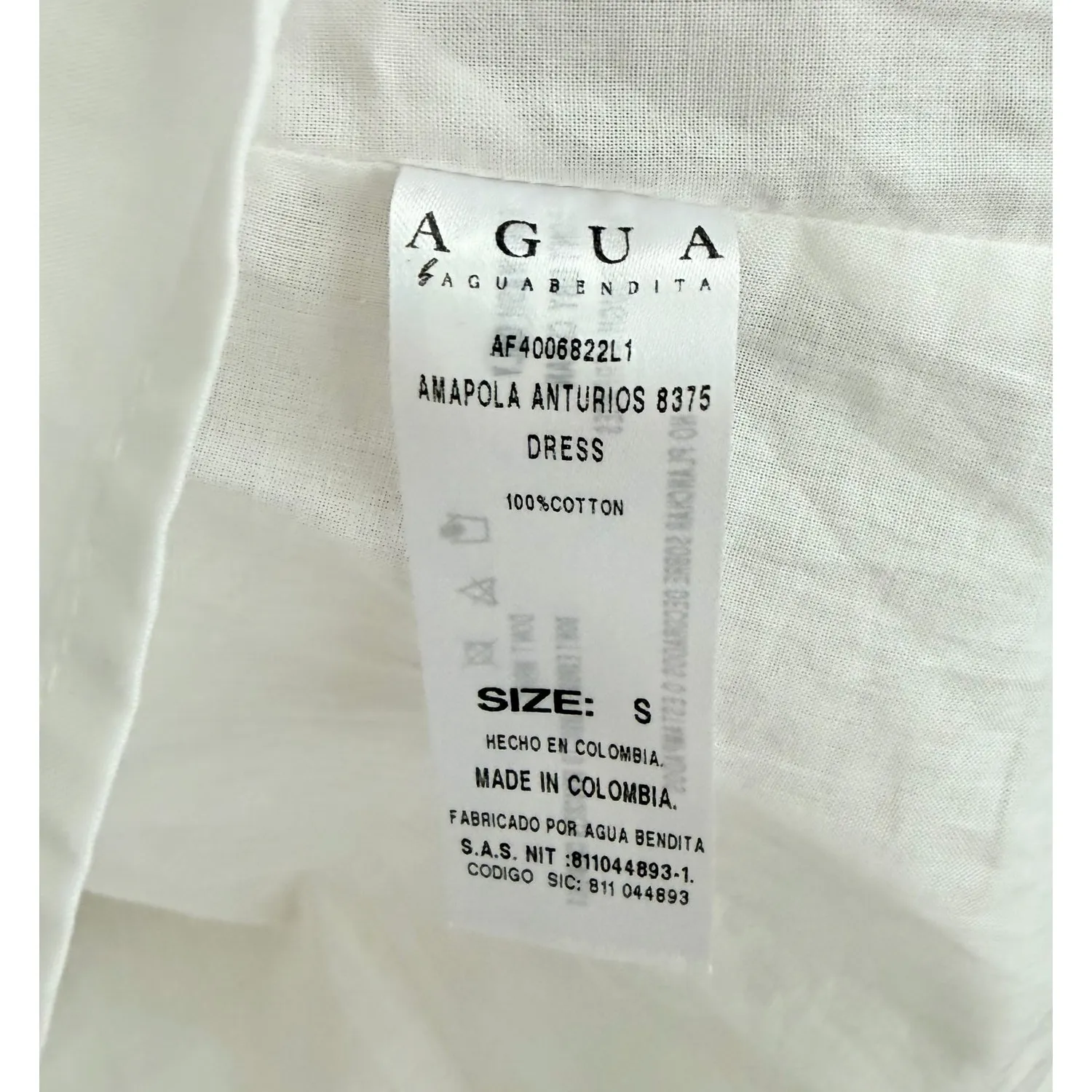 Agua by Agua Bendita Amapola Anturios Dress Size Small Pink - Image 7