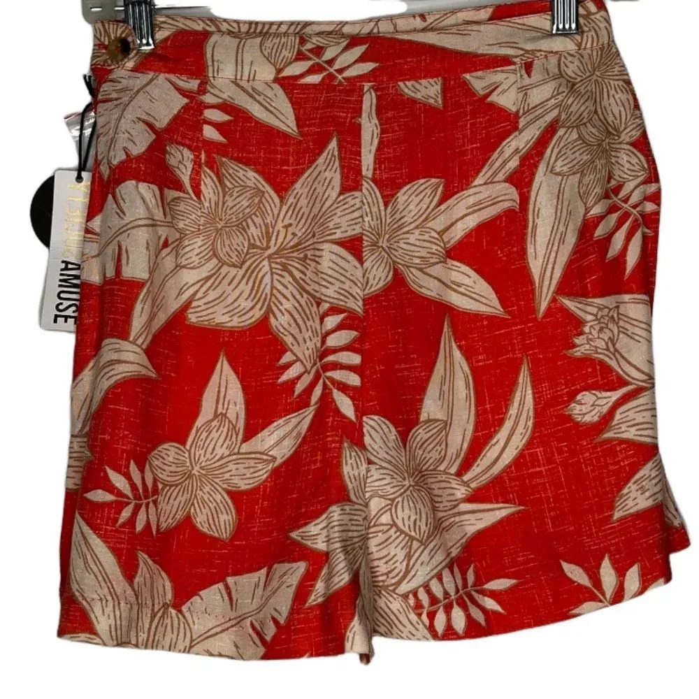 Amuse Society Mai‎ Tai Shorts nwt - Image 2